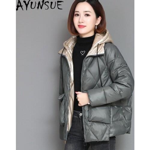 AYUNSUE 2020 New Winter Jacket Women Clothes Autumn Puffer Coat Hooded Parkas Large Size Down Cotton Jackets Ropa De Mujer