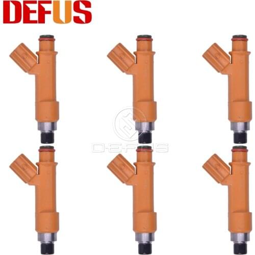 DEFUS New 6x Fuel Injector Nozzle OEM 23250-YWG01 For Nissan Toyota High Quality New Arrival 23209-YWG01 PTR24-35071 23250YWG01