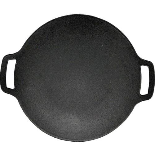 Iron Wok Frying Open Flame Induction Cooking Round Grill Gas Burner Outdoor Camping Stove Wood Stove Alcohol Stove Camping