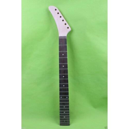 Banana electric guitar neck 22fret 25.5inch maple rosewood Reversed Head Dot Fine guitar parts