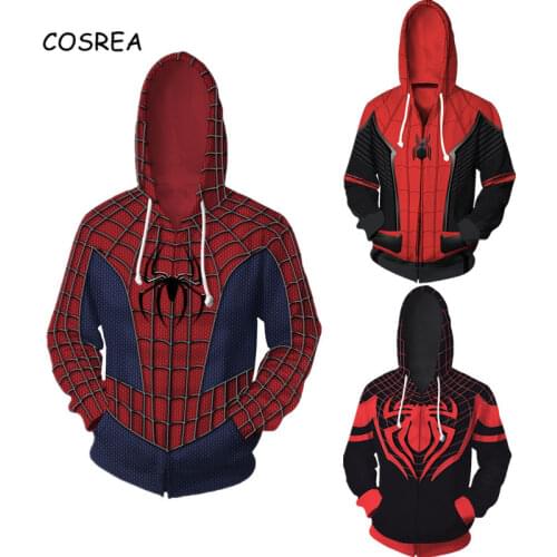 Home Coming Cosplay Costume Mens Sweatshirt Hooded Uniform Streetwear Women Mens Hoodies Zipper Hoddies