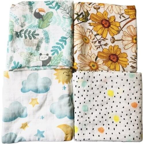 60*60cm newborn square scarf organic cotton baby blanket muslin feeding burpy towel scraf bibs muslin big diaper