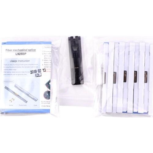 L925BP Drop Cable FTTH Fiber Optic Mechanical Splice Fiber Optic Mechanical Splicer fast connector Cold splice for sc adaptor