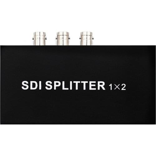 SDI Splitter 1x2 Multimedia Split Extender 1to2 Ports Adapter Support 1080P TV Video For Projector Monitor Camera