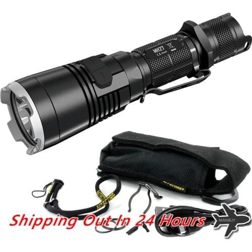 NITECORE MH27UV Tactical Far-reaching Blaze with Red Blue and 365nm Ultraviolet LEDs Plus USB Recharging Capabilit UV Flashlight