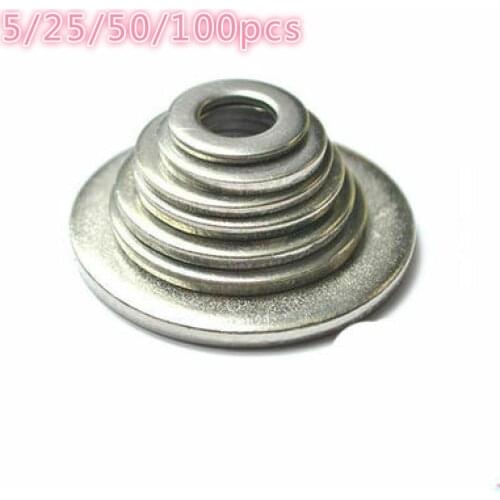 304 Stainless Steel Large Size Wider Flat Washer Plain Gasket M1.6 M2 M2.5 M3 M5 M6 M8 M10 M14 M16 M20 5/25/50/100pcs