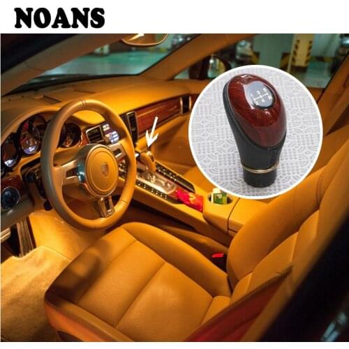 For Mercedes benz W204 W203 W211 AMG Mini cooper Skoda octavia a5 Artificial Peach Wood Handball Car Manual Shift Gear Knob