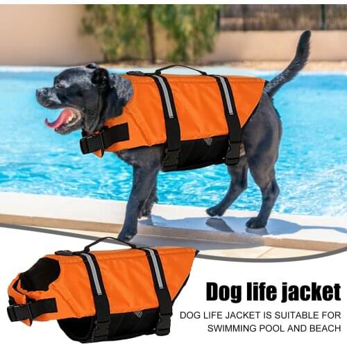 Pet Dog Life Floating Swimming Jacket Sharks Float Buoyancy Aid Vest Costume Clothes Dog Swimwear Puppy Big Dog Pet Supplies