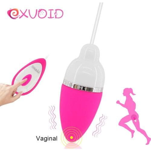 EXVOID Remote Vibrator Smart Kegel Ball Sex Toys for Women Egg Vibrator Vagina Tighten Exercise Vaginal Tightening Trainer