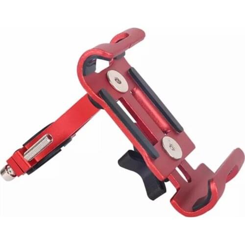 Bicycle Phone Holder Universal Aluminium Alloy Bike Bicycle Handlebar Mount Phone Holder for Mobiles GPS