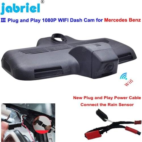 New Plug and Play Car Dvr Dash Cam For Mercedes Benz C Class 220d 250d 300 350 400 43 63 w205 c204 glc 250d 350d 43 63 x253 c253