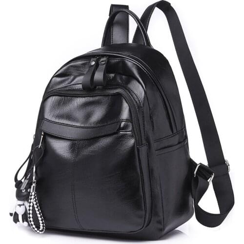 New high capacity casual crossbody bags women totes designer simple soft leather shoulder bag female menssengers schoolbags