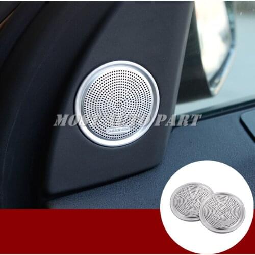 Inner Car Door Speaker Frame Cover Trim For Land Rover Discovery Sport 2015-2018 Car accesories interior Car decoration