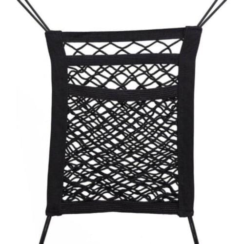 Universal Elastic Car Truck Seat Mesh Storage Net Bag Organizer Holder Pocket