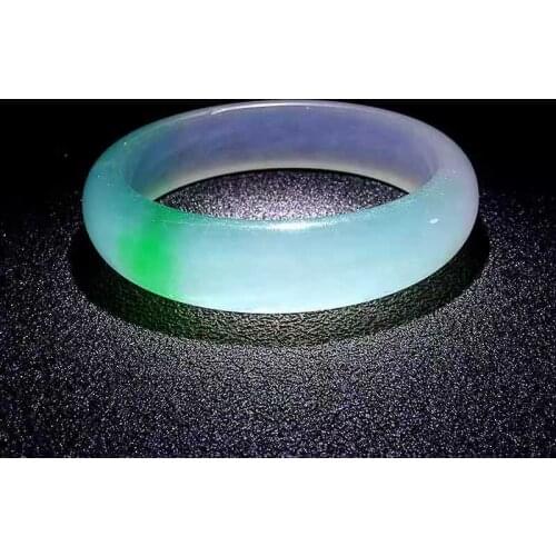 2020 100% natural green jade bangles handcarved flower emerald jade bracelet women real jade bracelets jade jewelry bracelets