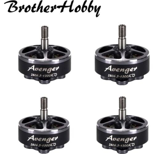 4pcs BrotherHobby Avenger 2806.5 Motor1300/1700/1920KV 4-6S Brushless Motor FPV Racing RC Quadcopter Drone Models