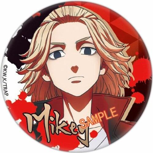 Tokyo Swastika Avenger Surrounding Badge Two-dimensional Brooch