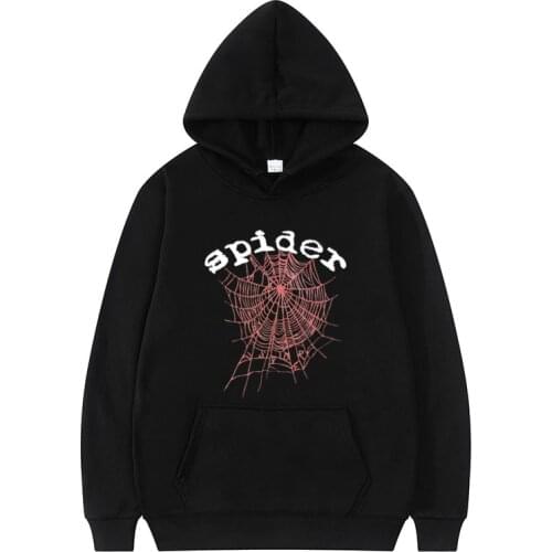 Spider Young Thug King Hoodie Sp5der 555555 Angel Number Series Hoodies Men Women 1:1High Quality Spider Web Graphics Sweatshirt