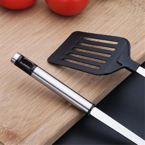 New Turners Kitchen Tools Nylon Handle Spatula Fried Shovelwith Oil Leakage Egg Fish Frying Pan Scoop Spatula Cook Tools