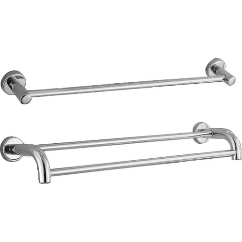 40 / 50 / 60cm SUS304 stainless steel towel rod, wall hanging rod, suspender, bath towel rod, suspender, kitchen and bathroom