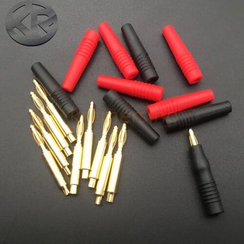 0.1u gold plated brass Socket with Spring-loaded Multi-lam for Assembling Test Leads