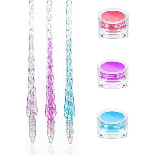 Crystal Diamond Painting Pens Point Drill Pen Glue Clay DIY Diamond Art Accessories Cross Stitch Sewing Tools