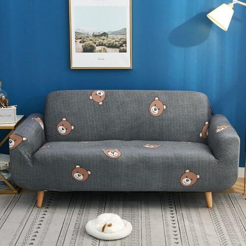 Sofa Cover Sectional Elastic Stretch Sofa Cover for Living Room Couch Cover L Shape Armchair Cover Single/Two/Three Seat