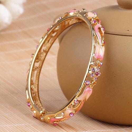 Taobao hot style new cloisonne bracelet fashion jewelry foreign friends gifts ms national wind restoring ancient ways