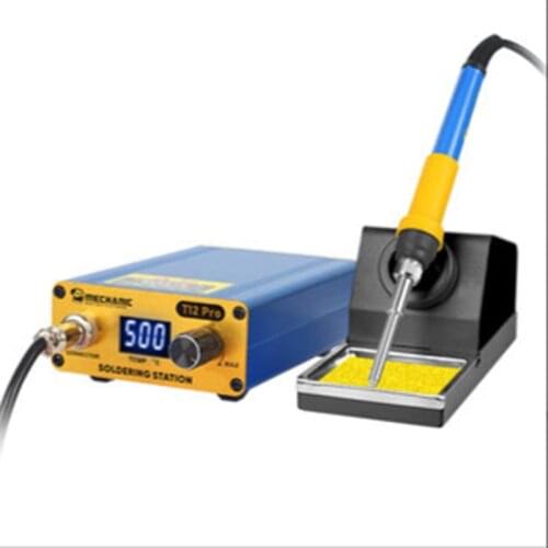 Mechanic T12 Pro Intelligent Anti-Static Digital Temperature Controller Soldering Station Electric Soldering Lron Quick Heating