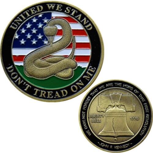 United We Stand Commemorative Challenge Coin Collectible Collection Craft Souvenir Gift
