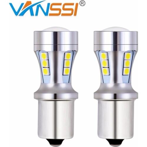 VANSSI 1156 BA15S P21W LED Bulb P21/5W Bay15d 1157 T20 W21/5W 7443 Car LED Turn Signal Reverse Backup Brake Stop DRL Lights