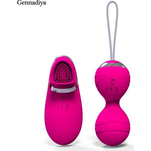 10 Frequency Vibrating eggs Wireless Remote Control ben wa ball Waterproof Kegel Balls Pelvic Floor Exercises Kits for Women