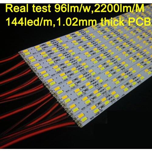 10pcs*50cm LED Bar Strip High brightness DC12V 36LEDs SMD 5730 LED Rigid strip Energy Saving LED Fluorescent Energy Saving Tubes