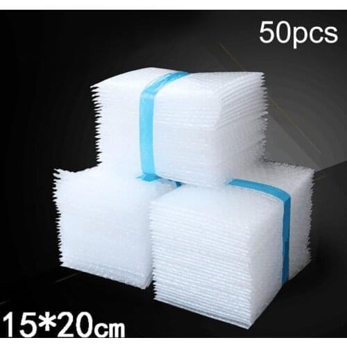 50Pcs White Foam Envelope Bags Self Seal Mailers Padded Shipping Envelopes With Bubble Mailing Bag Shipping Packages Bag