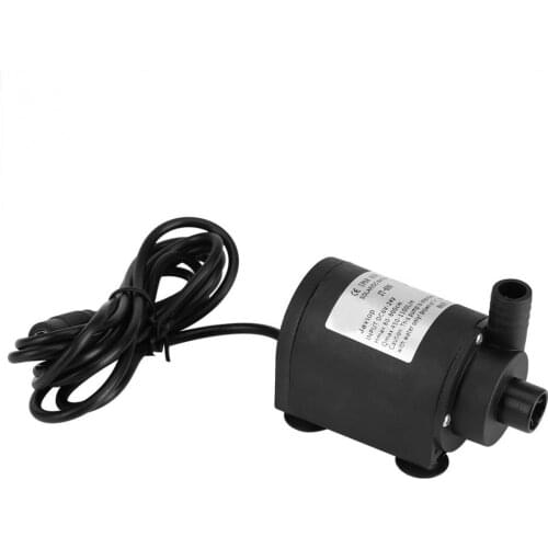 DC 24V Water Circulation Pump 1000L/H Hot Water Circulation Pump Brushless Motor Water Pump MAX 7m Lift