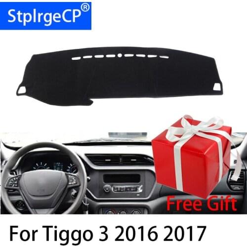 For Chery tiggo 3 2016 2017 dashboard mat Protective pad Shade Cushion Pad interior sticker car styling accessories