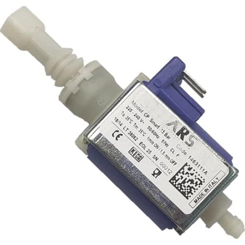 New Italy AC 220-240V 50 / 60Hz 57W ARS electromagnetic pump CP Smart 15 Bar Coffee machine pump Water pump 1min ON /1.5min OFF