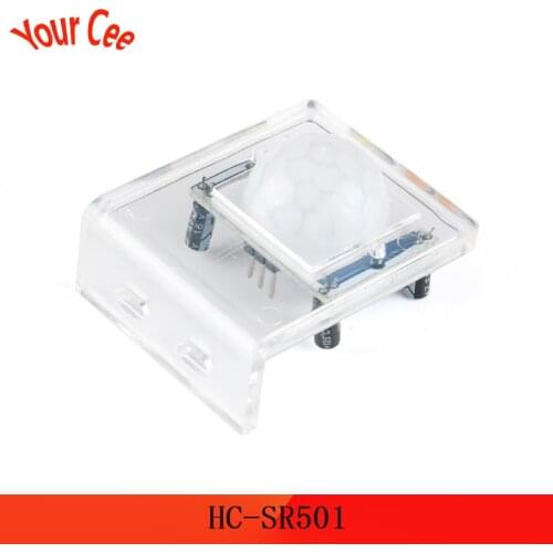 HC-SR501 IR Pyroelectric Infrared PIR Motion Sensor Switch Human Body Sensor Detector Module Bracket Electronic DIY KIT HC SR501