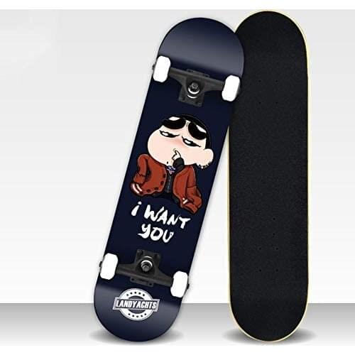 Skating for Children Board 80CM Retro Style Maple Board Teen Fashion Board Adult Beginner Girl boy Children