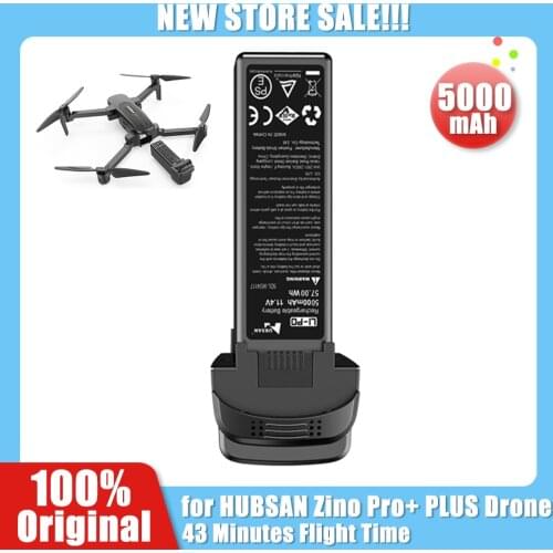 SALE Original HUBSAN Zino Pro+ PLUS Drone 11.4V 5000mAh 3S 43mins Flight Intelligent Original Battery RC Quadcopter Spare Parts