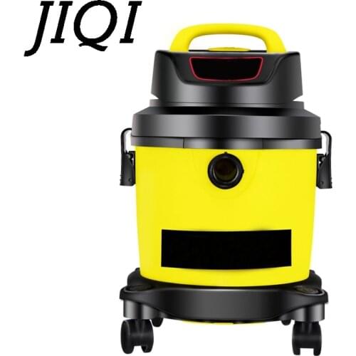 JIQI Multifunction Vacuum cleaner handheld aspirator Dust Collector powerful suction Bucket type Wet dry cleaning machine brush