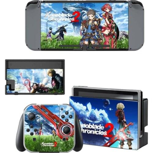 Xenoblade Chronicles 2 Nintendo Switch Skin Sticker vinyl NintendoSwitch stickers skins for Nintend Switch Console and Joy-Con