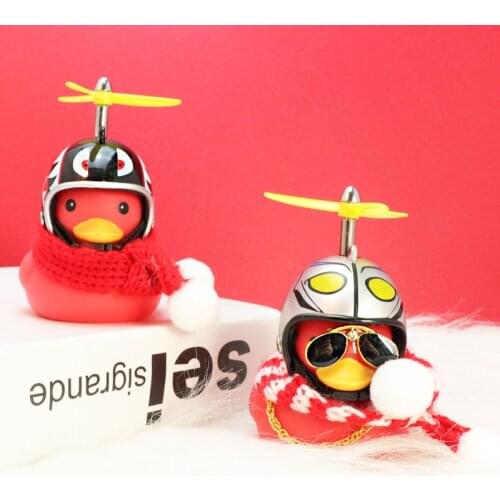 New Hot Duck Car Goods Gift Wind-breaking Wave-breaking Duck For Car Ornaments Decoration Accessories Car Interior Supplies