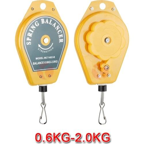 NEW 0.6-2.0KG Spring Balancer Tool Holder Ergonomic Hanging Retractable for Pneumatic & Electric Tool