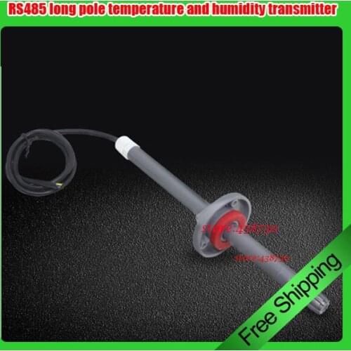 RS485 long pole temperature and humidity transmitter / high precision temperature and humidity probe / pipeline sensor