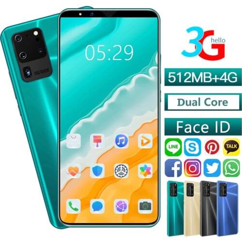 3G WCDMA Smartphone Frant Back Camera Two Sim Flashlight 512MB+4G MTK6572 Play Store 5.72" Dual Core Android Low Price