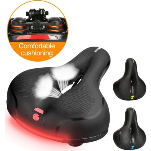 Bicycle Saddle Seat Big Butt MTB Bicycle Road Cycle Saddle Mountain Gel Seat Shock Absorber Wide Comfortable Bike Accessories