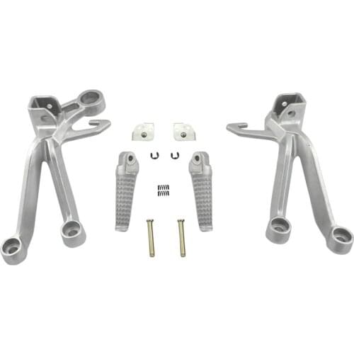Motorcycle rear footrests foot pegs pedal tripod stent assembly for Suzuki GSXR1000 03-04 2003 2004