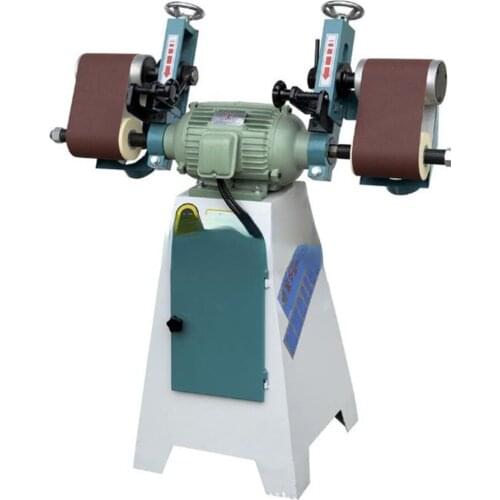 MM2115A Horizontal double head sponge sander Vertical belt machine 380V polishing machine Plane drawing machine 1PC