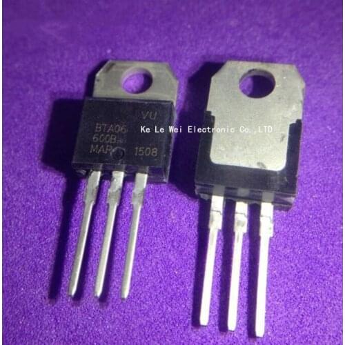 100pcs BTA06-600B 6A600V BTA06 BTA06-600B BTA06-600